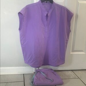 Figs Lavender Technical Collection Top and Bottom